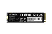 Verbatim Vi5000 1 TB NVMe/PCIe M.2 SSD 2280 harde schijf M.2 NVMe PCIe 4.0 x4 Retail 31826 - thumbnail