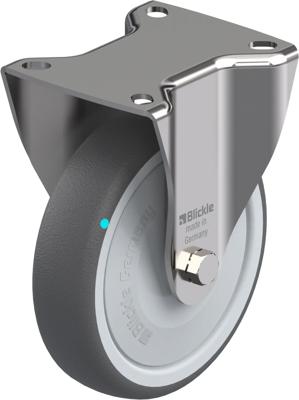 Blickle BX-PATH 125KFD Bokwiel Wieldiameter: 125 mm Draagvermogen (max.): 250 kg 1 stuk(s)