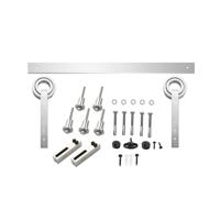 Intersteel | Schuifdeursysteem Modern | RVS Geborsteld - thumbnail