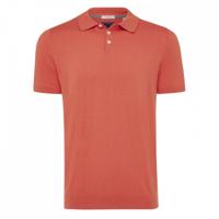 Tresanti Heren Poloshirt Korraalrood Jersey Tailored Fit - thumbnail