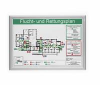 Durable Klapframe Voor papierformaat: 1 x DIN A2 Buiten, Tegen regen beschermde buitenruimte 500823 Aluminium Zilver 1 stuk(s) - thumbnail