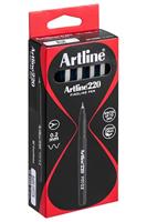 Fineliner artline 220 rond sf blauw | 12 stuks - thumbnail