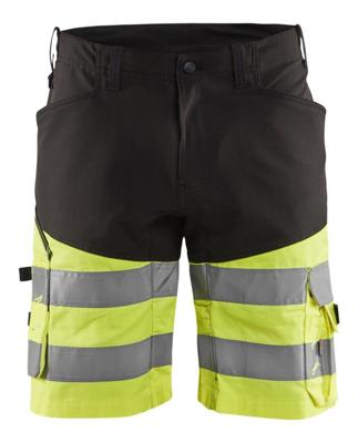 Blåkläder Short met stretch High-Vis 15411811 | Zwart/High Vis Geel | Maat 56 - 7330509692172 Blåkläder Short met stretch High-Vis 15411811 | Zwart/High Vis Geel | Maat 56 - 7330509692172