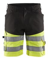 Blåkläder Short met stretch High-Vis 15411811 | Zwart/High Vis Geel | Maat 56 - 7330509692172 - thumbnail