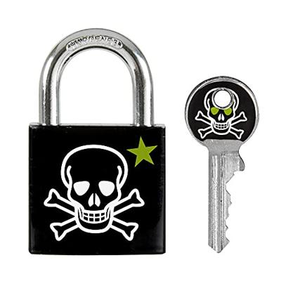 Masterlock Hangslot 30mm, bedrukt: skull - 3430EURDSKULL 3430EURDSKULL