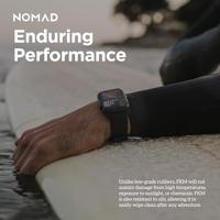 Nomad Rugged horlogeband / zilveren hardware 45/46/49 mm - Black - thumbnail