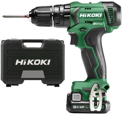 Hikoki DV12DAWFZ Accu klopboor-schroefmachine 10,8V - 12V PEAK - 2.5Ah - 38Nm - DV12DAWFZ