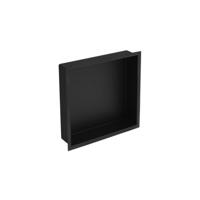 Plieger Inbox inbouwnis met flens 30x30x7.5cm waterproof zwart 4330047 - thumbnail