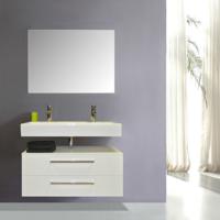 Badkamermeubelset Sanicare Q17 100 cm Belluno-Eiken (spiegel optioneel) - thumbnail