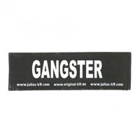 Julius-K9 tekstlabel Gangster 16 x 5 cm - thumbnail
