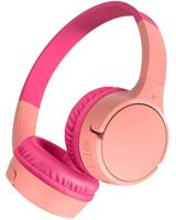 Belkin SoundForm Mini draadloze on-ear koptelefoon met ingebouwde microfoon voor kinderen, voor meisjes en jongens, online onderwijs, school en op reis, compatibel met o.a. iPhone, iPad, Galaxy, roze - thumbnail