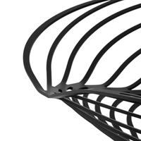 Alessi Trinity Fruitschaal 33 cm zwart - thumbnail
