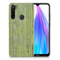 Xiaomi Redmi Note 8T | Bumper Hoesje | Green Wood - thumbnail
