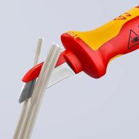 Knipex 98 54 Kabelmes Recht beschermd mes 190mm VDE - thumbnail