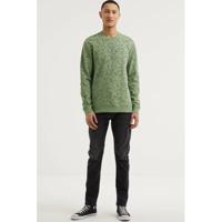 ONLY & SONS sweater ONSFLETCH met all over print groen - thumbnail