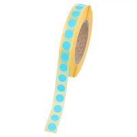 Etiket 12 mm rond blauw 1000 rol - thumbnail