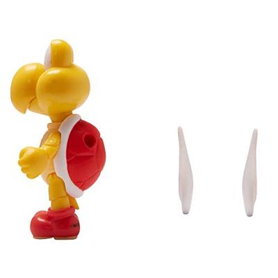 Super Mario Action Figure - Koopa Paratroopa with Wings (Red)