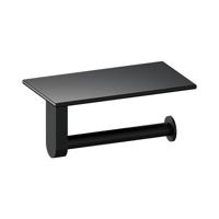 Brauer toiletrolhouder - 18cm - Zwart mat 5-S-223 - thumbnail