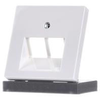 Jung AS500 inzetplaat voor data aansluiting wit A569-2PLUAWW