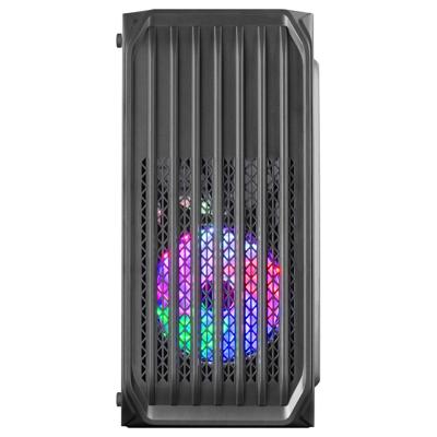 ATX Semi-toren BehuizingMars Gaming MCS2 Zwart - thumbnail