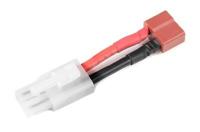 Conversie kabel Tamiya man > Deans Vrouw met silicone kabel 14AWG - thumbnail