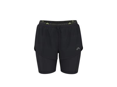CRIVIT Dames sportbroekje (Zwart, L (44/46))