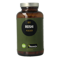 Hanoju Reishi paddenstoelen bio 150 Vegetarische capsules - thumbnail