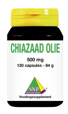 SNP Chiazaadolie 500mg 120 Capsules SNP Chiazaadolie 500mg 120 Capsules
