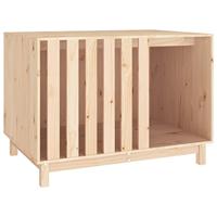 VidaXL Hondenhok 100x70x72 cm massief grenenhout - thumbnail