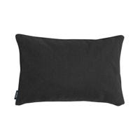 Sierkussen 50x30cm canvas zwart - thumbnail