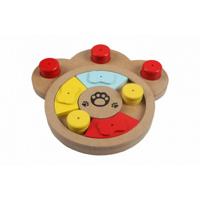 TOPMAST HONDEN INTELLIGENTIESPEELGOED HOUT IQ-1 23 X 23 CM - thumbnail