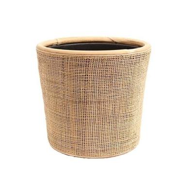 Rotan Drypot Webbing Blond plantenmand 31x29cm