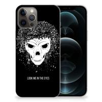 Silicone Back Case iPhone 12 Pro Max Skull Hair - thumbnail