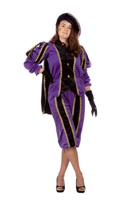 Piet fluweel paars Piet fluweel paars