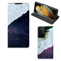 Samsung Galaxy S21 Ultra Stand Case Sea in Space - thumbnail
