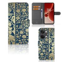 OnePlus Nord 3 Hoesje Beige Flowers - thumbnail