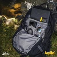 Aqiila Powerbird B10B Powerbank 10000 mAh LiPo USB-A, USB-C Zwart - thumbnail