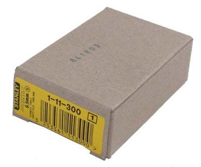 Stanley handgereedschap 1-11-300 Reserve afbreekmessen - 0,43 x 85 x 9mm (100st) - 1-11-300 - thumbnail