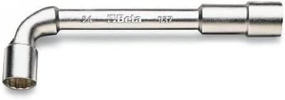 Beta Gebogen pijpsleutels, twaalfkant en zeskant verchroomd 937 14X14 - 009370014