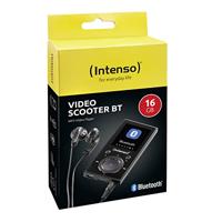 Intenso Video Scooter MP3-speler 16 GB Zwart Bluetooth - thumbnail