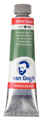 Van Gogh Acrylverf Tube 40 ml - Chroomoxydgroen 668