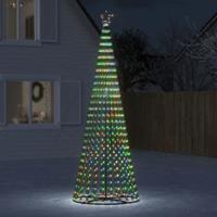 LED-kerstboom 688 LEDs kleurrijk 300 cm - thumbnail