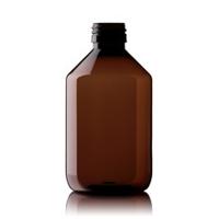 Blockland Medicijnfles Pet Bruin Ongedopt 300 Ml (25st) - thumbnail