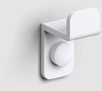 Clou Fold enkele haak mat zwart poedercoating CL/09.04063.21 - thumbnail