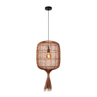 Lucide GARVE - Hanglamp - Ø 40 cm - 1xE27 - Okergeel