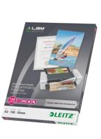 Leitz Lamineerfolie DIN A3 125 micron glanzend 100 stuk(s) - thumbnail