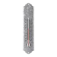 Esschert Design wandthermometer 30 cm schrootzink oz10 - thumbnail