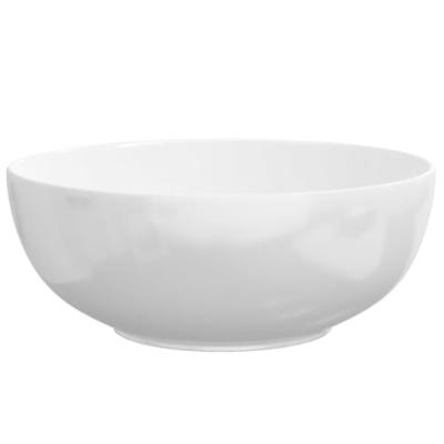 VidaXL Wasbak 44x17 cm rond keramiek wit