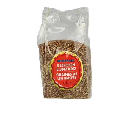 Horizon Lijnzaad gebroken bio 200 Gram Horizon Lijnzaad gebroken bio 200 Gram