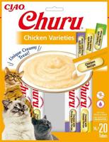 Inaba Ciao Churu multipack met zeevruchten kattensnack 20 x 14 g - thumbnail